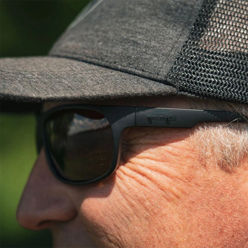 Fox Rage Matt Black Wrap Brown Lens Sunglasses